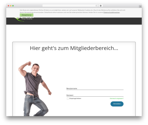 Squared WordPress theme design - members.endlich-einfach-abnehmen.net