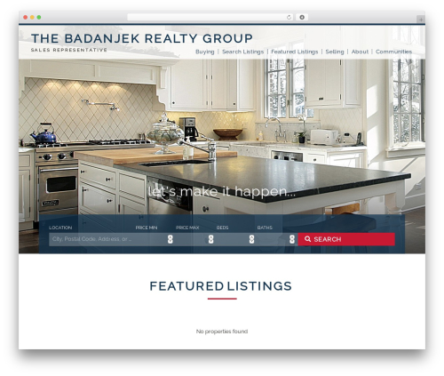 Theme WordPress IXACT Framework - thebadanjekrealtygroup.com