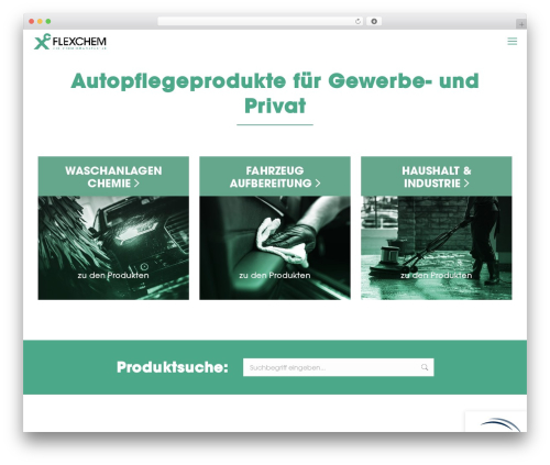 The7 Classic WordPress theme - flexchem.de