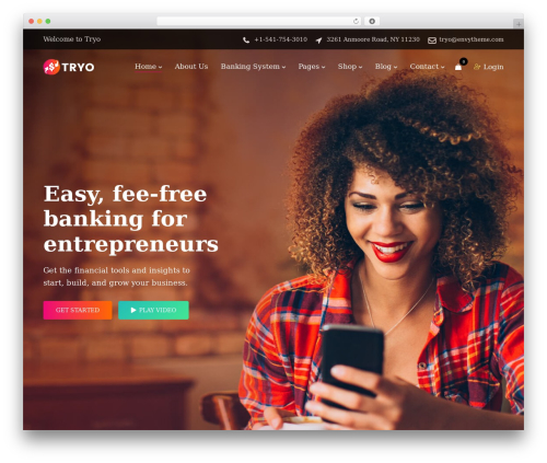 Tryo WordPress theme - themes.envytheme.com/tryo