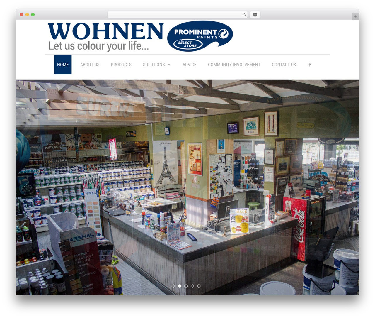 WordPress theme Optimizer PRO - wohnen.co.za