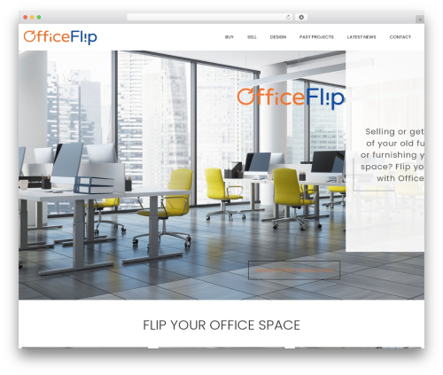 WordPress theme Tuoring - officeflip.com