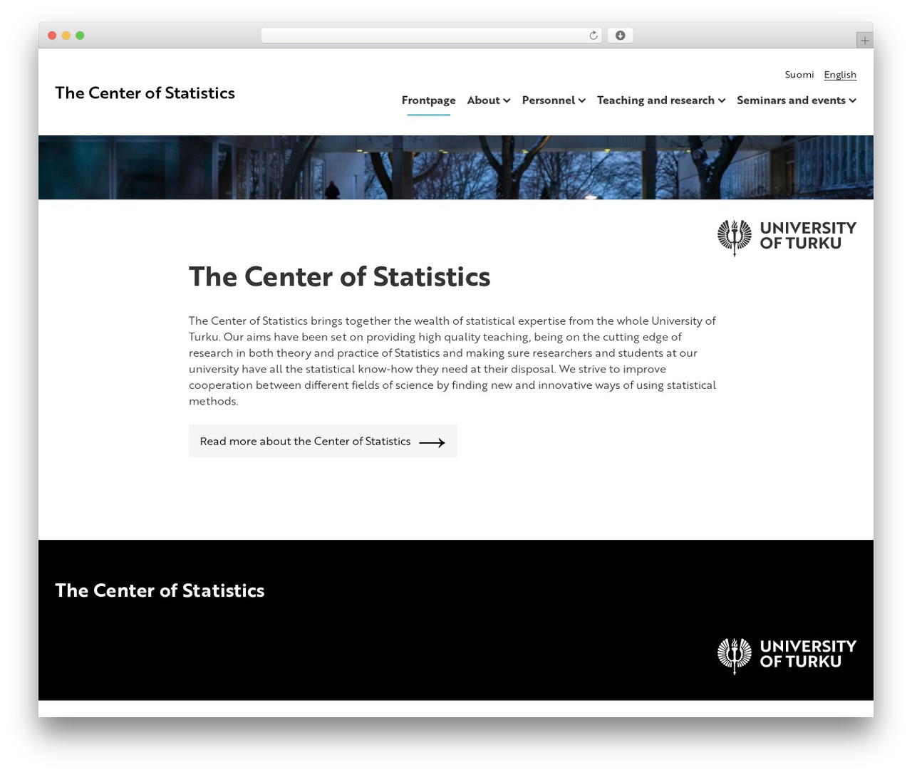 WordPress theme UTU Theme - tilastotieteenkeskus.fi