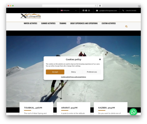 Klippe theme WordPress - guiallongueras.com