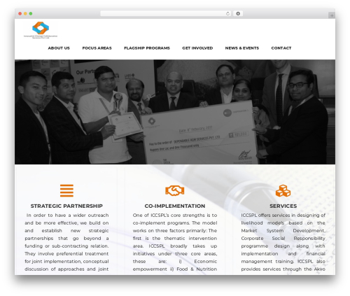 Lifeline2 best WordPress theme - iccspl.com
