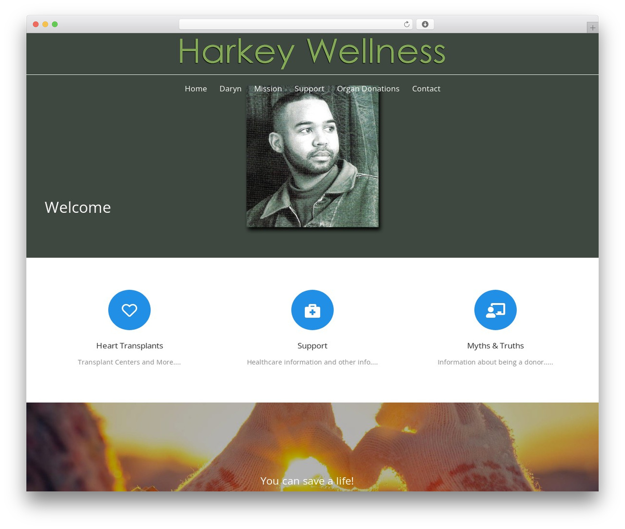 Theme WordPress Engage - harkeywellness.org