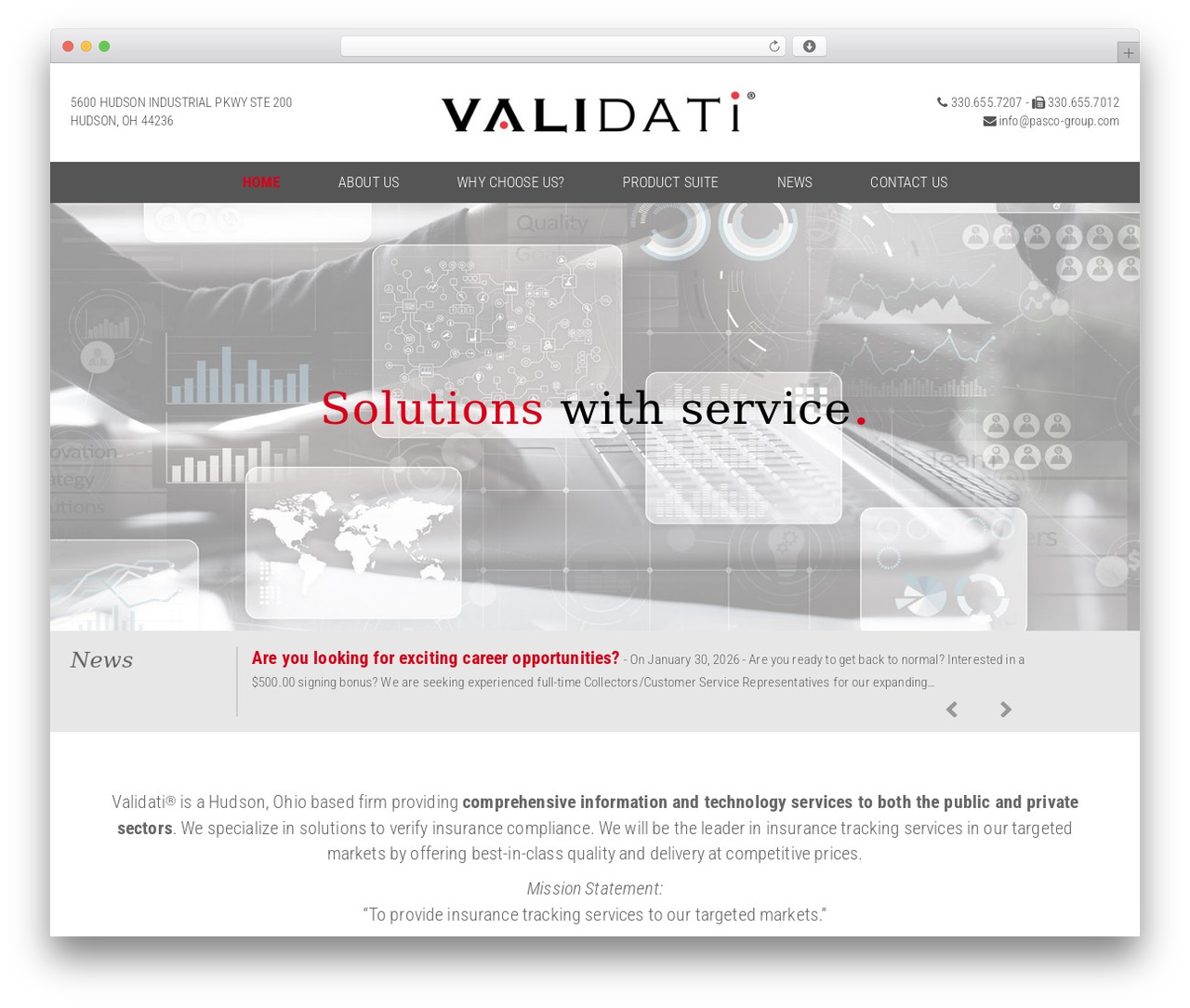 Theme WordPress Validati Theme - validati.com