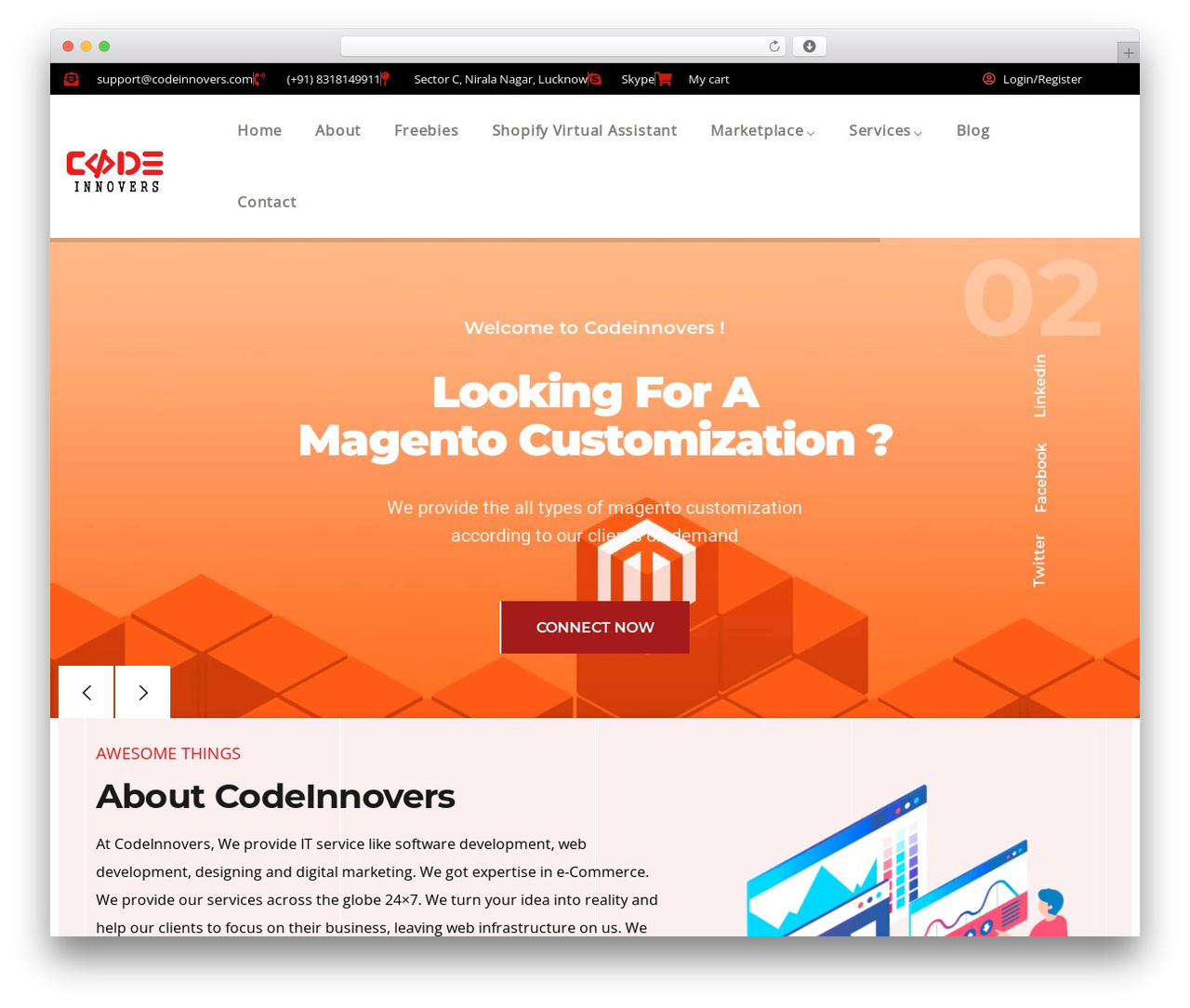WordPress theme Codesk - codeinnovers.com WordPress theme Codesk - codeinnovers.com