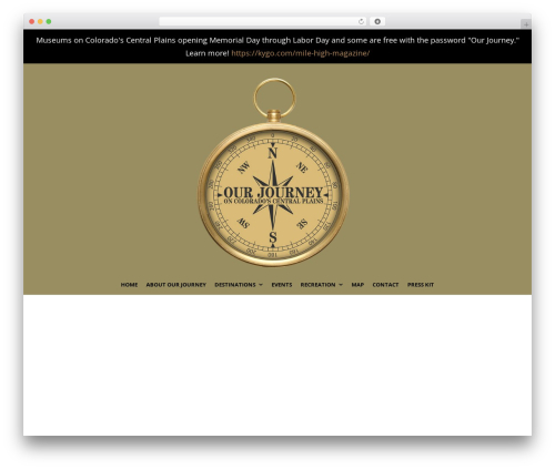 WordPress theme Create - ourjourney.info