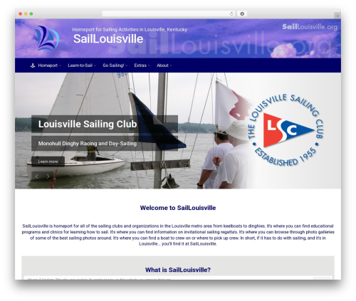 WordPress theme evolve Plus - saillouisville.org