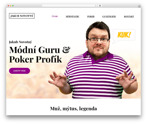 WordPress theme Web A - modni.guru