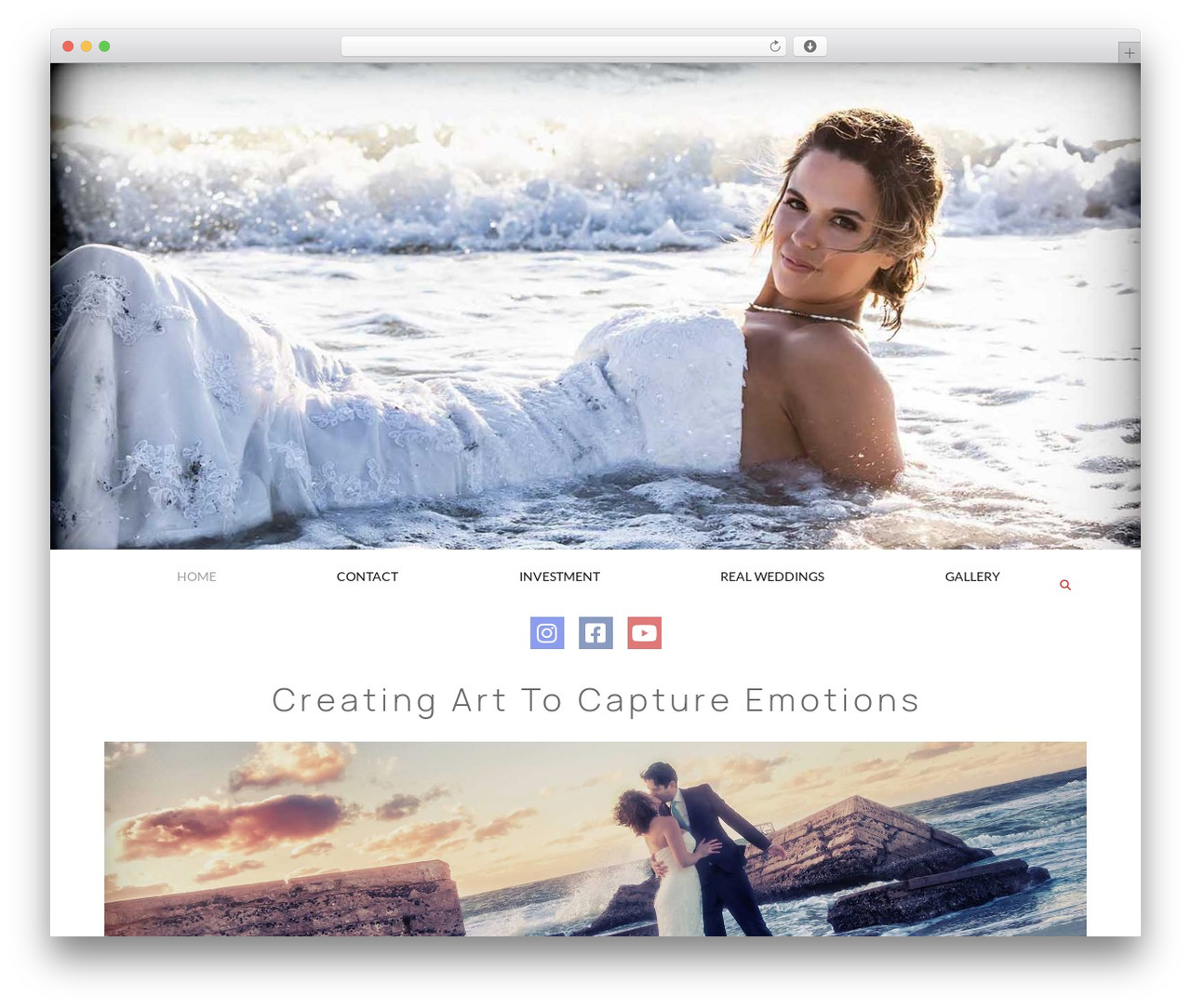 WordPress theme X - onedestinyphoto.com