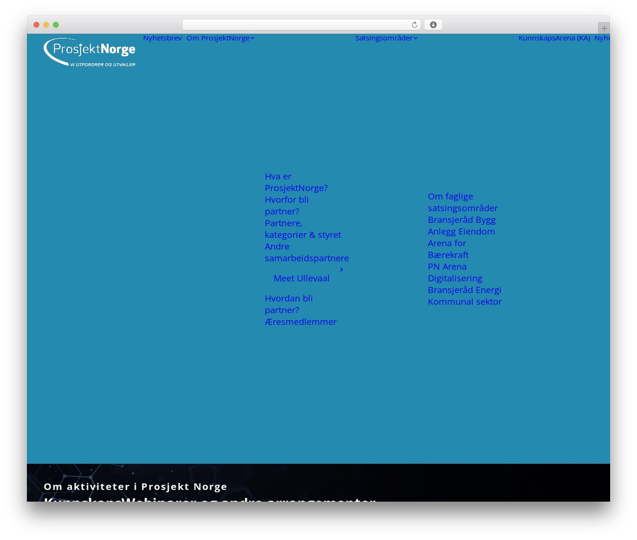 WordPress website theme Uncode - prosjektnorge.no WordPress website theme Uncode - prosjektnorge.no