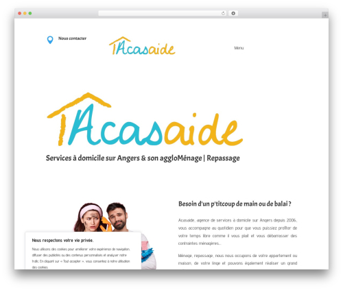 WP theme Divi - acasaide.com
