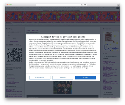 Andreas WordPress theme - rablog.unblog.fr
