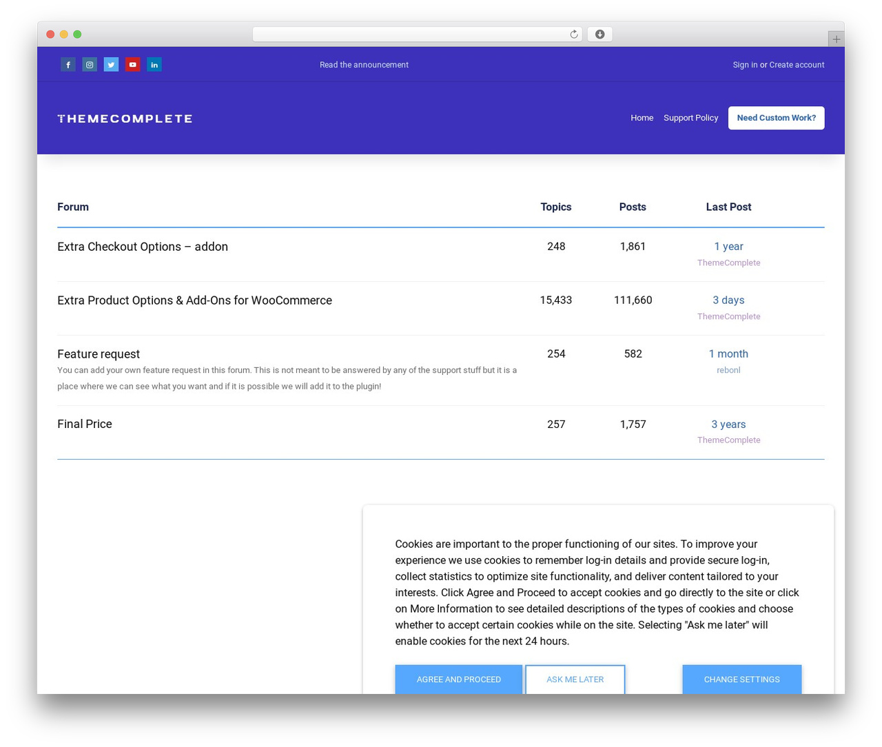Artifact WordPress website theme - themecomplete.support Artifact WordPress website theme - themecomplete.support