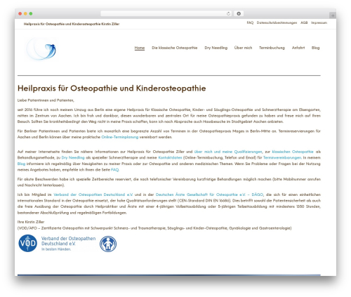 Neuronthemes share WordPress plugin - osteopathie-ziller.de