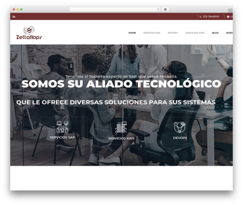 Blake WordPress theme - zettaflops.co