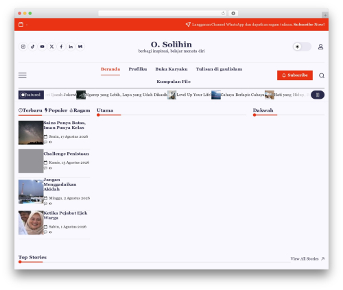 Blogsy best free WordPress theme - osolihin.net Blogsy best free WordPress theme - osolihin.net