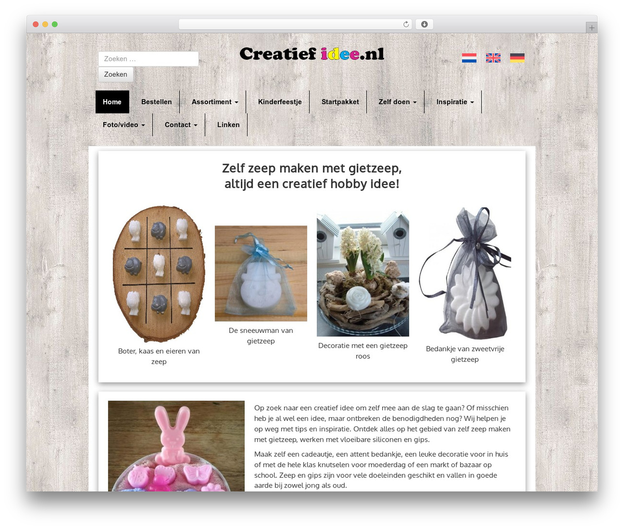 PMT europe theme WordPress - creatiefidee.nl