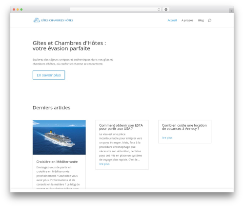 Divi contact form zero spam WordPress plugin - gites-chambreshotes.com