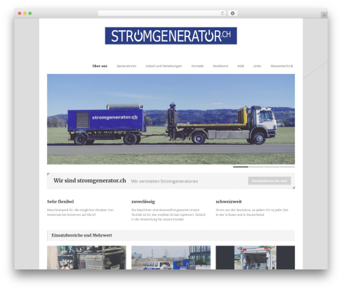 Goodspace WordPress theme - stromgenerator.ch