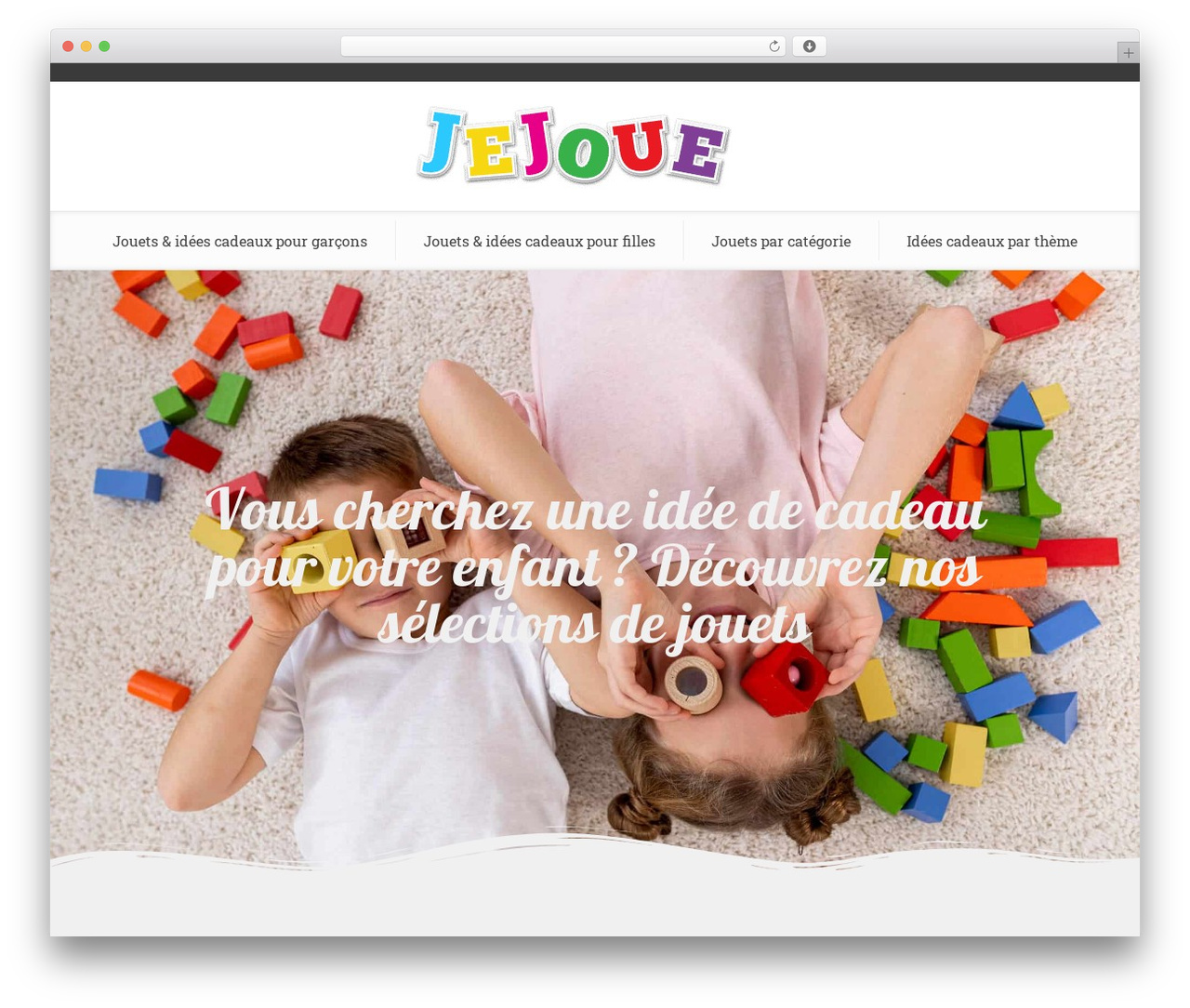 Hello Elementor WordPress theme - jejoue.fr
