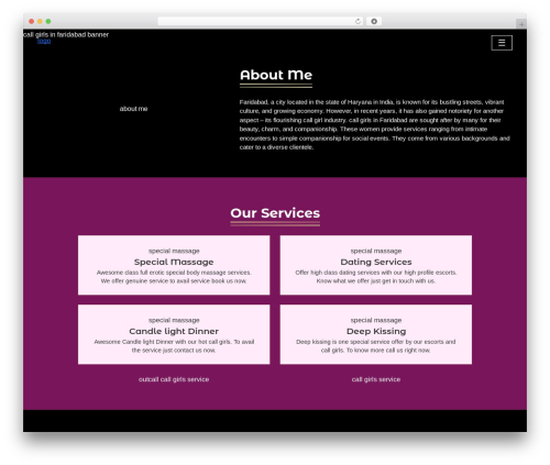 Hibiscus WordPress theme - faridabad4fun.com