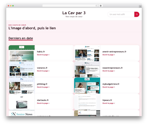 Maxwell WP theme - lacavpar3.fr