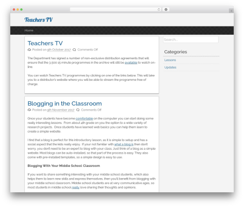 pacify theme WordPress - teachers.tv pacify theme WordPress - teachers.tv