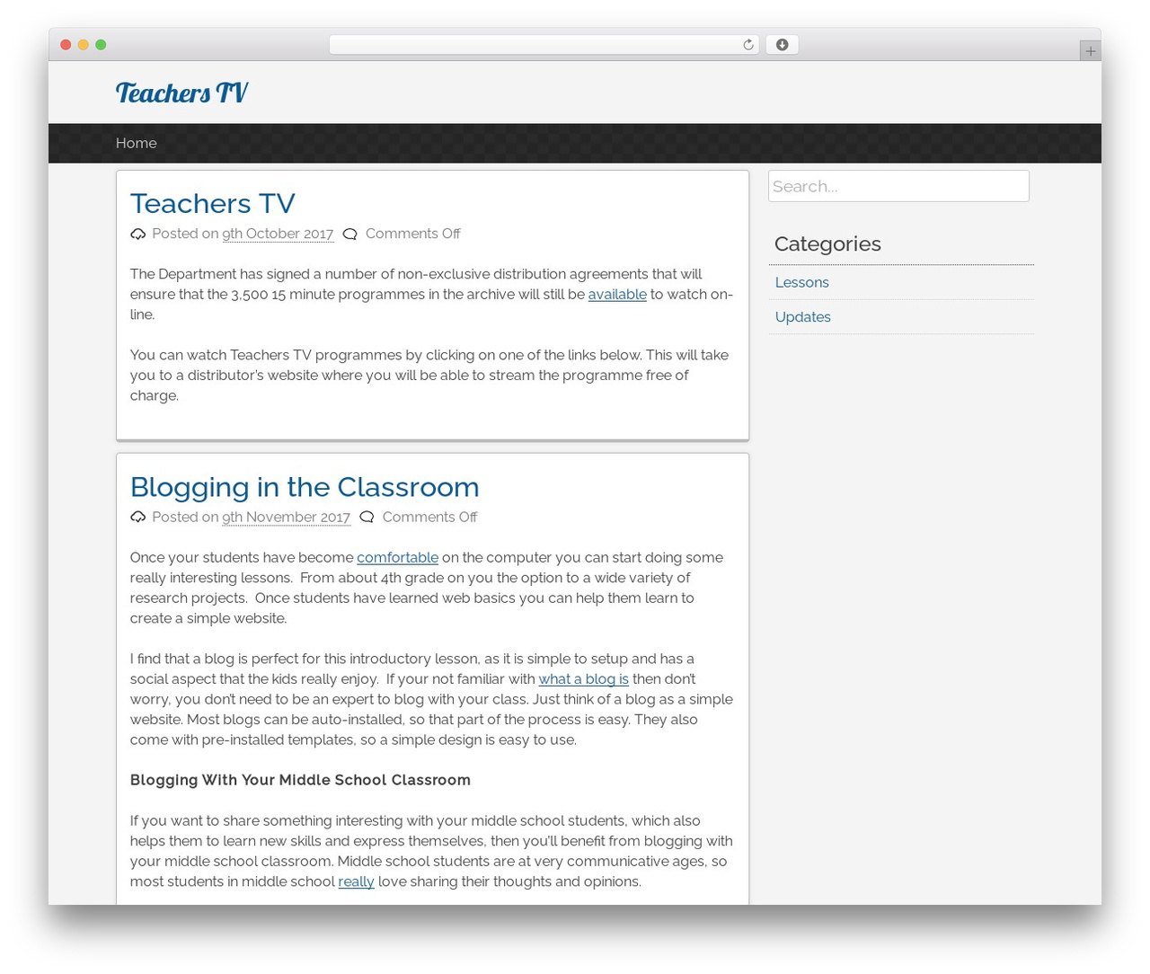pacify theme WordPress - teachers.tv pacify theme WordPress - teachers.tv