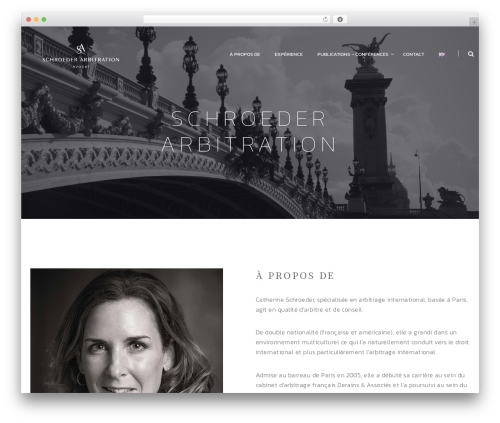 Pheromone theme WordPress - schroeder-arbitration.com