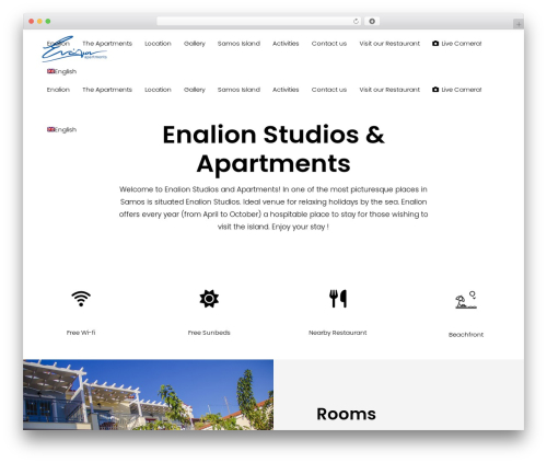 Theme WordPress Blomma - enalionsamos.gr