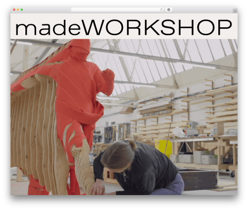 Theme WordPress madeWORKSHOP - madeworkshop.co.uk
