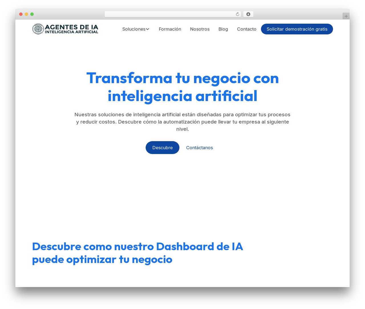 WordPress theme agentesdeia WP THEME - www.agentesdeia.com