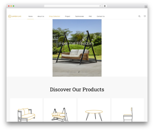 WordPress theme Cenos - lavishline.in