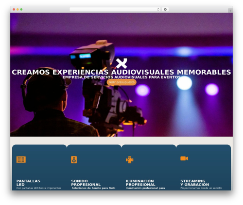 WP theme Hello Elementor - excena.com