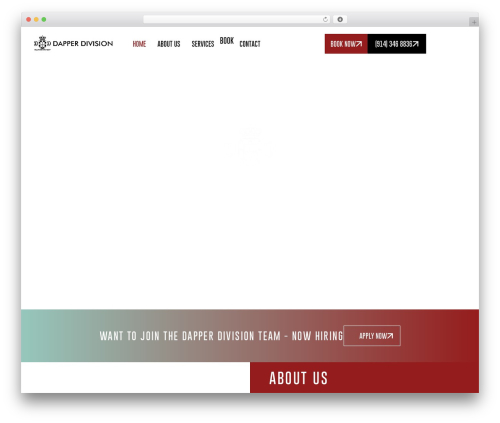 CutStyle WordPress store theme - dapperdivision.com
