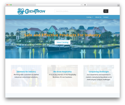 Divi WP theme - chemtron.com