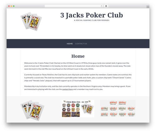 Everett WordPress theme - 3jacks.com