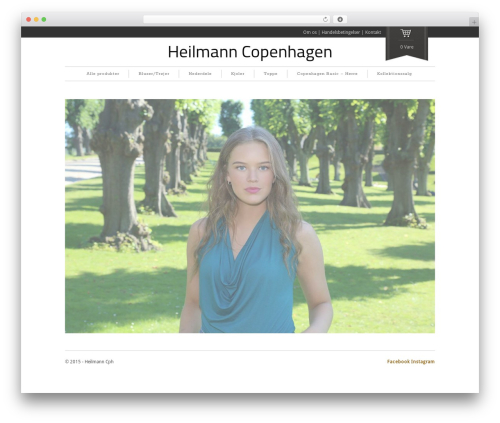 Maya Shop WordPress store theme - heilmanncph.dk