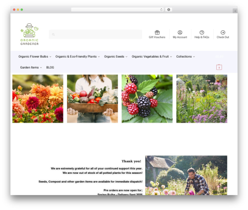 Omnisend WordPress plugin - organicgardener.co.uk