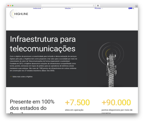 Custom iframe WordPress plugin - highline.com.br