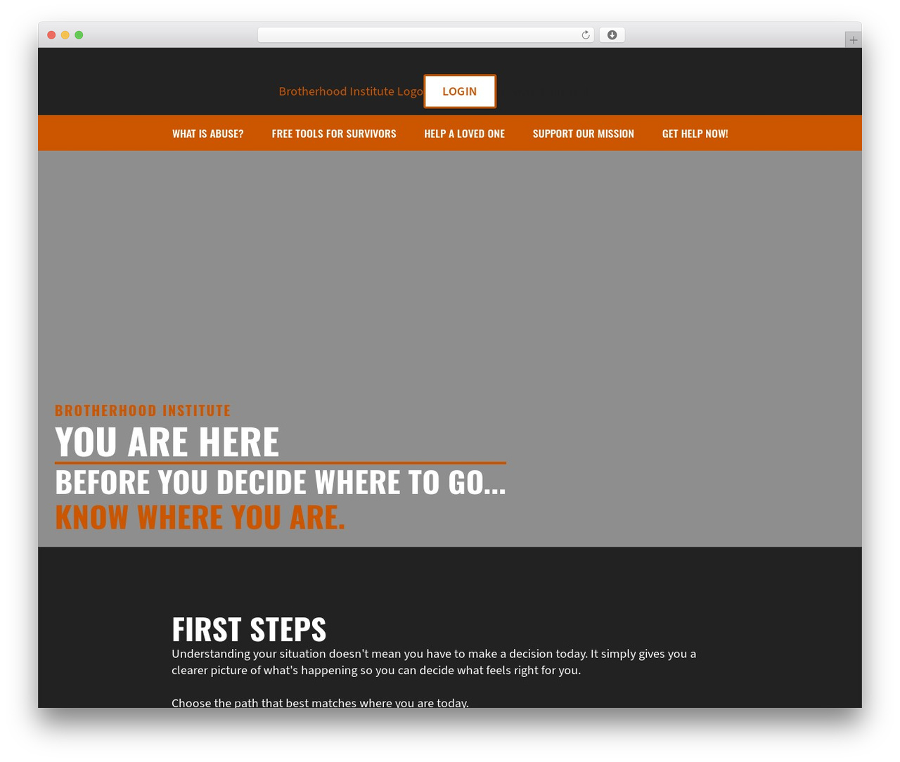 WordPress theme Breakdance Zero Theme - brotherhoodinstitute.com
