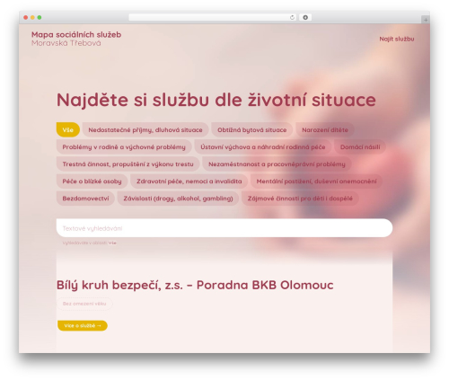WordPress theme Skelementor - mssmt.cz