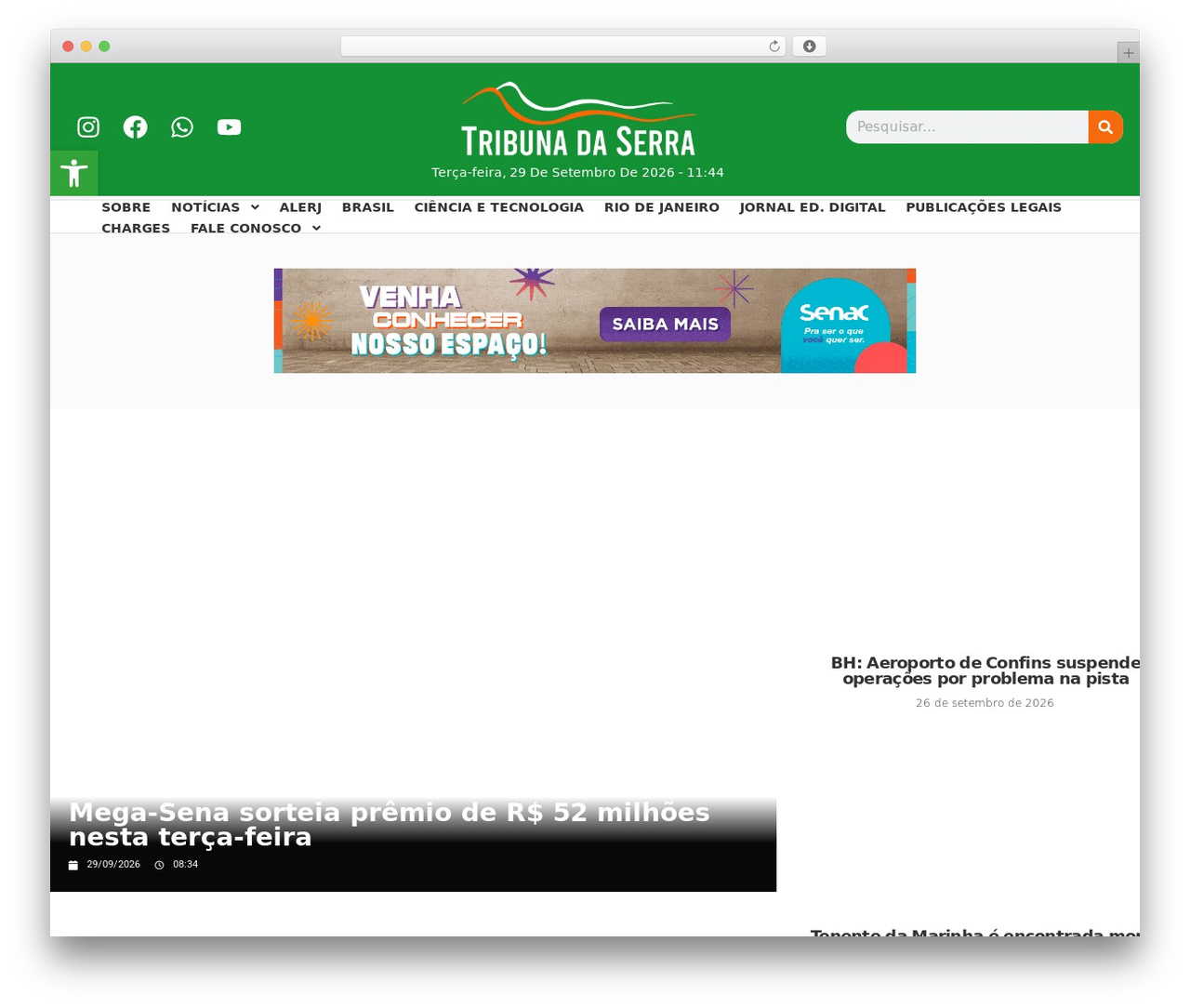 Barta WordPress theme - tribunadaserra.com.br