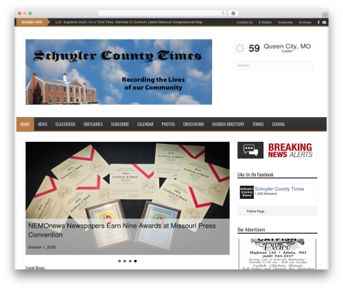 Webads rss WordPress plugin - schuylercountytimes.com