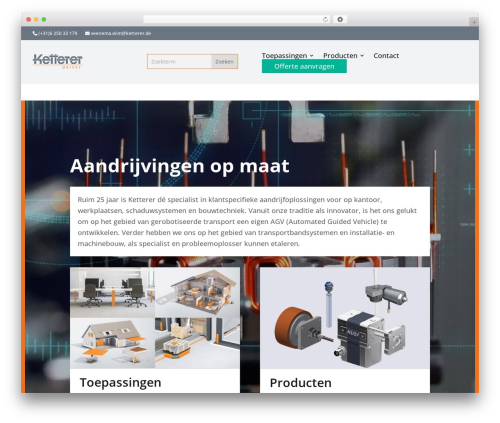 Divi nitro WordPress plugin - ketterer-drives.nl