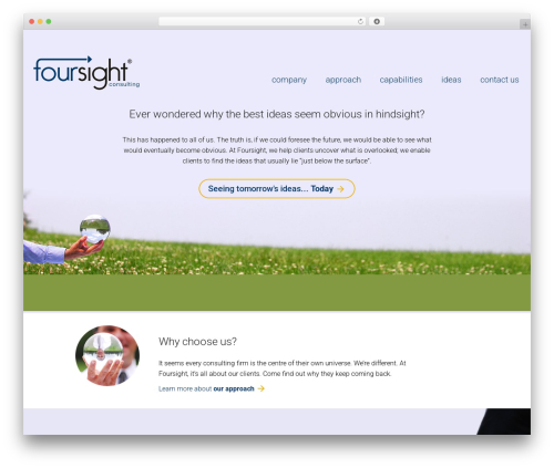 Foursight (Toolset Starter Child) business WordPress theme - foursightconsulting.com
