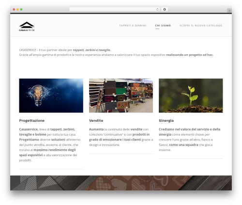 Kleanity WordPress theme - casa-service.it
